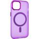 Чохол TPU+PC Lily with MagSafe для Apple iPhone 15 (6.1") Purple