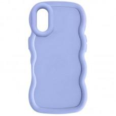 Чохол TPU Ripple для Apple iPhone X / XS (5.8") Lilac Blue