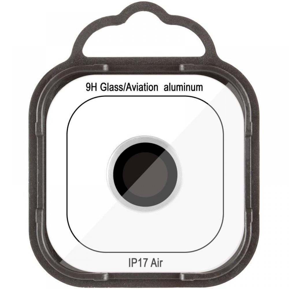 Захисне скло Metal Classic на камеру (у упак.) для Apple iPhone 17 Air (6.5") Срібний / Silver