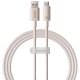 Дата кабель Baseus Habitat Series Fast Charging USB to Type-C 100W (2m) (P1036020) Wheat Pink
