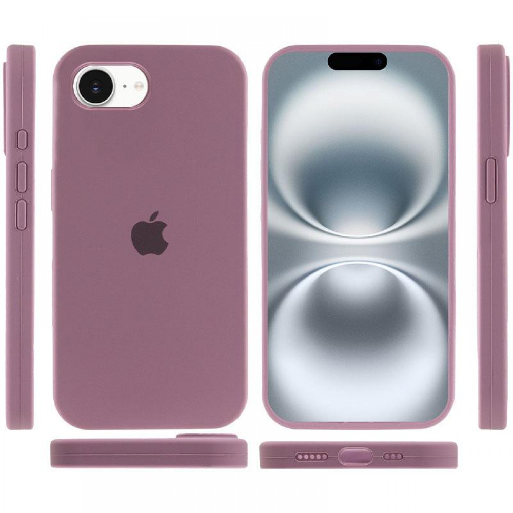 Чехол Silicone Case Full Protective (AA) для Apple iPhone 16e (6.1")
