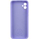 Чохол Silicone Cover Lakshmi Full Camera (AA) with logo для Samsung Galaxy A05 Бузковий / Dasheen