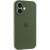 Чохол Silicone Case Full Camera Protective (AA) для Apple iPhone 16 Plus (6.7") Зелений / Dark Olive