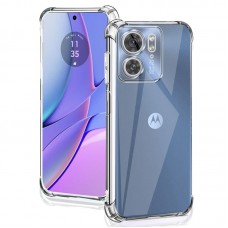 TPU чохол GETMAN Ease logo посилені кути Full Camera для Motorola Edge 40 Безбарвний (прозорий)