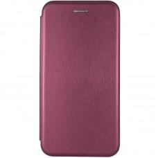 Шкіряний чохол-книжка Classy для TECNO Spark Go 1 (KL4) Бордовий