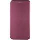 Шкіряний чохол-книжка Classy для TECNO Spark Go 1 (KL4) Бордовий