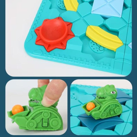 Настільна інтерактивна гра Ummi BS779 Logical Road Builder (Mini) Green