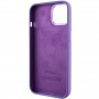 Чехол Silicone Case Metal Buttons (AA) для Apple iPhone 14 (6.1")