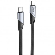 Дата кабель Hoco U119 Machine charging data Type-C to Type-C 60W (1.2m) Black