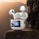 Бездротові TWS навушники Hoco EW73 Randy with Touch Screen White