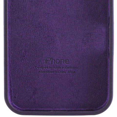 Чохол Silicone Case Full Protective (AA) для Apple iPhone 16e (6.1") Фіолетовий / Elderberry