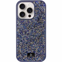 TPU чохол Bling World Rock Diamond для Apple iPhone 12 Pro Max (6.7") Синій