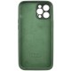 Чохол Silicone Case Full Camera Protective (AA) для Apple iPhone 12 Pro (6.1") Зелений / Cyprus Green