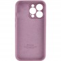 Чохол Silicone Case Full Camera Protective (AA) для Apple iPhone 13 Pro (6.1") Ліловий / Lilac Pride / PVH