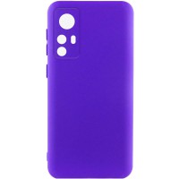 Чохол Silicone Cover Lakshmi Full Camera (AA) для Xiaomi Redmi Note 12S Синій / Iris