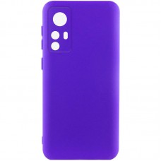 Чохол Silicone Cover Lakshmi Full Camera (AA) для Xiaomi Redmi Note 12S Синій / Iris