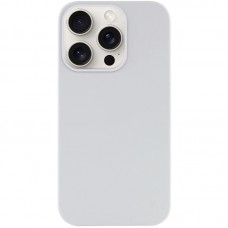 Чохол Silicone Case Full Protective (AA) NO LOGO для Apple iPhone 15 Pro (6.1") Білий / White