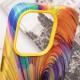 Кожаный чехол Colour Splash with MagSafe для Apple iPhone 13 Pro (6.1")