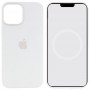 Чохол Silicone case (AAA) full with Magsafe and Animation для Apple iPhone 12 Pro Max (6.7") Білий / White