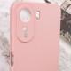 Чохол TPU GETMAN Liquid Silk Full Camera для Xiaomi Redmi 13C / Poco C65 Рожевий / Pink Sand