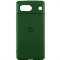 Чохол Silicone Cover Lakshmi Full Camera (AAA) with Logo для Google Pixel 7a Зелений / Cyprus Green