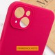 Чохол Silicone Case Full Protective (AA) NO LOGO для Apple iPhone 16 Plus (6.7") Червоний / Rose Red