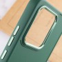 TPU чохол Bonbon Metal Style для Xiaomi Redmi 13C / Poco C65 Зелений / Army green