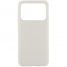 Чохол Silicone Cover Lakshmi (AAA) для Xiaomi Poco X6 Pro Білий / White