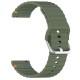 Силіконовий ремінець Wavy для Smart Watch 20mm Dark Olive