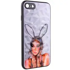 TPU+PC чохол Prisma Ladies для Apple iPhone 7 / 8 / SE (2020) (4.7") Rabbit
