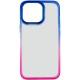 Чохол TPU+PC Fresh sip series для Apple iPhone 14 Pro Max (6.7") Рожевий / Синій