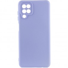 Чохол Silicone Cover Lakshmi Full Camera (A) для Samsung Galaxy M33 5G Бузковий / Dasheen