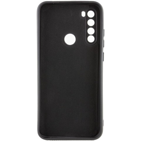 Чохол TPU GETMAN Liquid Silk Full Camera для Xiaomi Redmi Note 8T Чорний / Black