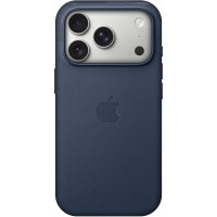 Тканинний чохол TechWoven (AAA) with MagSafe and Animation для Apple iPhone 17 Pro (6.3") Blue