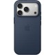 Тканинний чохол TechWoven (AAA) with MagSafe and Animation для Apple iPhone 17 Pro (6.3") Blue