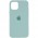 Чохол Silicone Case Full Protective (AA) для Apple iPhone 13 (6.1") Бірюзовий / Beryl