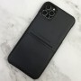 Шкіряна накладка G-Case Cardcool Series для Apple iPhone 11 Pro (5.8") Чорний