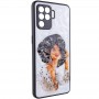 TPU+PC чохол Prisma Ladies для Oppo Reno 5 Lite Girl in a hat