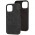 Шкіряний чохол Croco Leather для Apple iPhone 13 (6.1") Black