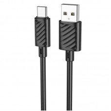 Дата кабель Hoco X88 Gratified USB to Type-C (1m) Black