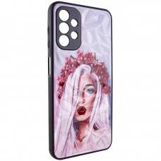 TPU+PC чохол Prisma Ladies для Samsung Galaxy A13 4G Ukrainian Girl