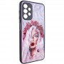 TPU+PC чохол Prisma Ladies для Samsung Galaxy A13 4G Ukrainian Girl