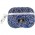 TPU чохол Bling World Rock Diamond для навушників AirPods 3 Синій