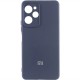 Чохол Silicone Cover Lakshmi Full Camera (AA) with logo для Xiaomi Poco X5 Pro 5G Синій / Midnight blue