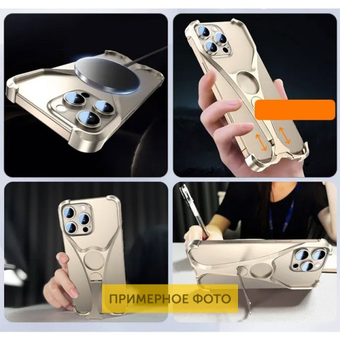 Чохол Bumper Y для Apple iPhone 15 / 16 (6.1") Desert titanium