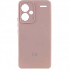Чохол Silicone Cover Lakshmi Full Camera (AA) with logo для Xiaomi Redmi Note 13 Pro+ Рожевий / Pink Sand
