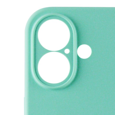 Чохол Silicone Case Full Camera Protective (AA) для Apple iPhone 16 Plus (6.7") Бірюзовий / Marine Green