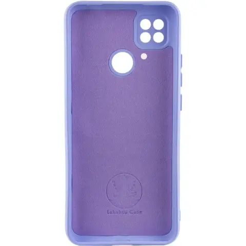 Чохол Silicone Cover Lakshmi Full Camera (A) для Xiaomi Poco C40 Бузковий / Dasheen