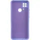 Чохол Silicone Cover Lakshmi Full Camera (A) для Xiaomi Poco C40 Бузковий / Dasheen