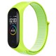 Ремінець Nylon New для Xiaomi Mi Band 3/4/5/6/7 Light Green
